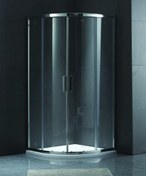 تصویر کابین دوش شیشه ای جلو قوس ریلی Gemy S 30072 ابعاد 190*90*90
