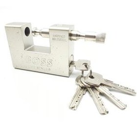 تصویر قفل کتابی فولادی باس مدل Bs-lock94 