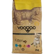 تصویر غذای خشک بچه گربه وودوو ۲ کیلویی Voodoo dry kitten food 2 kg