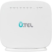 تصویر مودم روتر VDSL2/ADSL2 Plus بی سیم یوتل مدل V304F New U.TEL V304F New Wireless VDSL2/ADSL2 Plus Modem Router