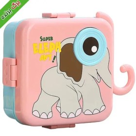 تصویر ظرف غذا مدل فیل Elephant Lunch Box