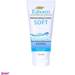 تصویر کرم مرطوب کننده لابورن (laboren) مدل Soft حجم 75 میلی‌لیتر 