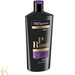 تصویر شامپو ترزمه ترمیم کننده و محافظت کننده موهای آسیب دیده 650 میل آمریکایی TRESemme Repair & Protect Shampoo 