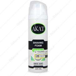 تصویر فوم اصلاح مدل Sensitive آکات حجم 225 میلی لیتر Akat Sensitive Shaving Foam 225 ml