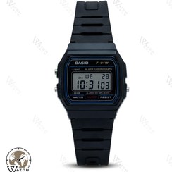 تصویر ساعت مچی کامپیوتری ست زنانه و مردانه مردانه کاسیو - زنانه CASIO F-91W