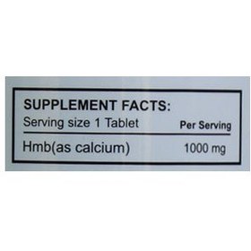 تصویر قرص اچ ام بی 1000 میلی گرم دوبیس نوتریشن 100 عدد DooBis Nutrition HMB 1000mg 100Tabs