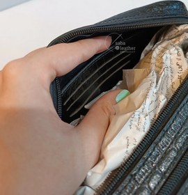 تصویر شوزبگ چرم 