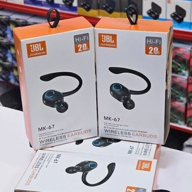 تصویر هندزفری بلوتوثی خلبانی JBL مدلMK-67 نگهداری شارژ بالا کیفیت بسیار عالی 