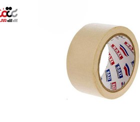 تصویر نوار چسب کاغذی رازی پهنای 4.8 سانتی متر Razi paper tape 4.8 cm wide