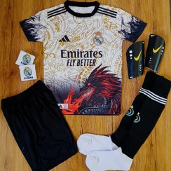 تصویر کیت ۶ تیکه فوتبالی پسرانه دراگون شماره ۱۰ 