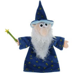 تصویر عروسک نمایشی شادی رویان مدل مرلین سایز ۱۲ سانتیمتر 