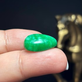 تصویر نگین سنگ جید معدنی کد 60569 