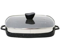 تصویر صفحه گریل چدنی یونیک مدل 6009 