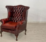 تصویر مبل راحتی چستر مدل 1663 تمام چرم لمسه 