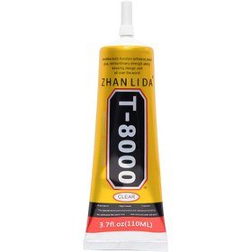 تصویر چسب شفاف ZHANLIDA T8000 110ml ZHANLIDA T8000 110ml Clear Adhesive