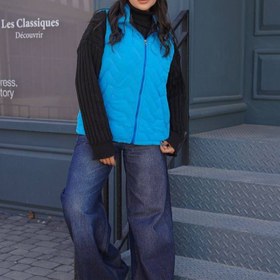 تصویر پافر امبردی سیلیکونی لوزی — فری‌سایز (کد: 8543) 