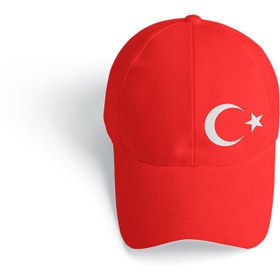 تصویر کلاه کتان قرمز ترکیه 