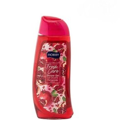 تصویر شامپو بدن هوبی مدل Fresh Care حاوی عصاره انار 500 میلی لیتر Hobby body shampoo Fresh Care model containing pomegranate