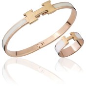 تصویر نیم ست هرمس سفید 