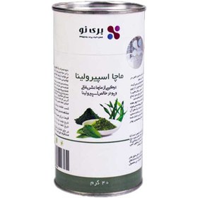 تصویر ماچا اسپیرولینا قوطی40گرم ماچانو بری نو Matchano Berryno matcha spirulina 40g can