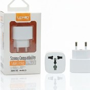 تصویر تبدیل برق ۳ به ۲ الدنیو مدل Z3 یونیورسال LDNIO Z3 Universal Adapter