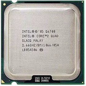 تصویر پردازنده کامپیوتر اینتل مدل Core 2 Quad Q6700 Tray INTEL Core 2 Quad Q6700 Tray Computer Processor