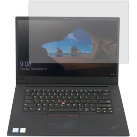 تصویر گلس لپ تاپ لنوو Thinkpad P1 Gen 2 مدل نانو هیدروژل شفاف برند راک اسپیس کد XL 