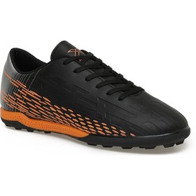 تصویر کفش‌ چمن مصنوعی مشکی مدل Breton Tf 3pr برند kinetix Breton Tf 3pr Black Artificial Turf Shoes