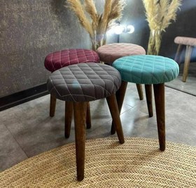 تصویر پاف گرد سه پایه 