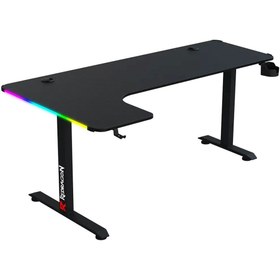 تصویر میز گیمینگ ردراگون مدل GD-3200-L 160cm RGB 