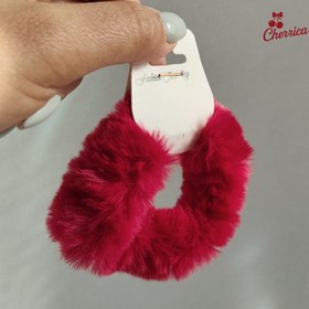 تصویر کش مو خزدار قرمز کد 41 