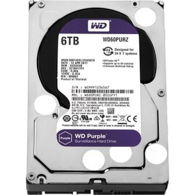 تصویر هارد اینترنال وسترن دیجیتال (Western Digital) مدل Purple WD05PURX ظرفیت 500 گیگابایت هارد دیسک اینترنال وسترن دیجیتال