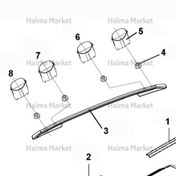 تصویر باربند سقف هايما S7 1.8 توربو شرکتی 