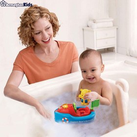 تصویر Vtech Capitan Bear's Bathtime | اسباب بازی حمام قایق خرس کاپیتان وی تک 