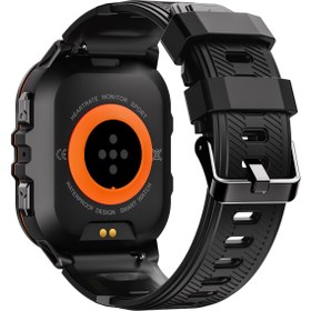 تصویر ساعت هوشمند مدل C26 دارای Gps ضدآب صفحه Amoled smartwatch c26 waterproof 1atm gps amoled