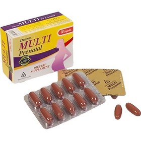 تصویر کپسول سافت ژل مولتی پریناتال دانا Daana Multi Prenatal Soft Gelatin Capsules