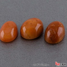 تصویر نگین انگشتر دُر خونی (حسینی) یمنی _کد:۲۰۹۴۵ 