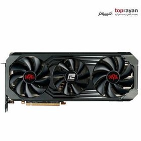 تصویر کارت گرافیک پاور کالر PowerColor Red Devil Radeon RX 6950 XT 16GB GDDR6 Power Color AXRX 6950 XT 16GBD6-3DHE/OC GDDR6 Graphics Card