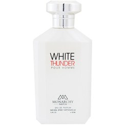 تصویر عطر مردانه مونارچی (Monarchi) مدل لالیک سفید (White Thunder) حجم 100 میل 