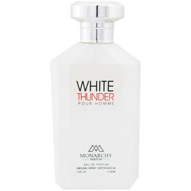 تصویر عطر مردانه مونارچی (Monarchi) مدل لالیک سفید (White Thunder) حجم 100 میل 