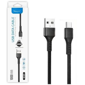 تصویر کابل USB به MicroUSB وریتی Verity CB3146A طول یک متر 