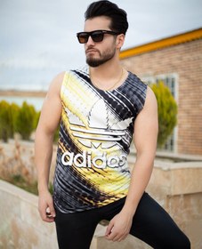 تصویر تاپ مردانه Adidas مدل Gym - مناسب برای L/XL ا Men's top Adidas Gym model Men's top Adidas Gym model