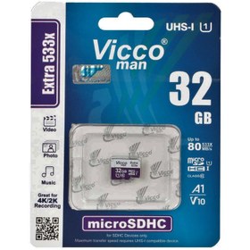 تصویر کارت حافظه 32 گیگ ویکو من مدل Extre 533X microSDHC Extre 533X