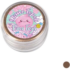 تصویر پودر رنگ متالیک قهوه ای 