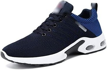 تصویر ZUMAHA Men&#39;s Sports Shoes Lightweight Running Shoes Men&#39;s Casual Sneakers Men&#39;s Non-Slip Sneakers Men&#39;s Track And Field Training Tennis Shoes 