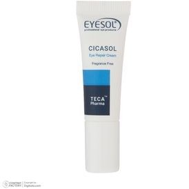 تصویر كرم ترمیم كننده دور چشم 10 میلی لیتر آیسول Eyesol Cycasol Eye Repair Cream