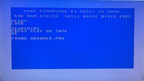 تصویر تیپ دیجیتال1530 Commodore 64/128TapeCart Micro SD 