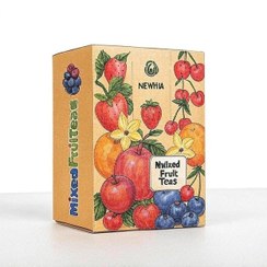 تصویر پک پذیرایی مخلوط چای‌های میوه‌ای نیوشا (6 عددی) 