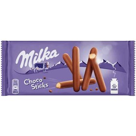 تصویر چوب بیسکوئیت میلکا Milka Choco Sticks با روکش شکلاتی 112 گرم تاریخ 2025/01/05 