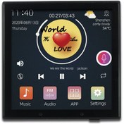 تصویر تاچ پنل صوتی اندرویدی (آمپلی فایر دیواری ) JX807 Android Audio Touch Panel JX807